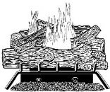 Desa Int'l Heat 24" 16-31Btu Lp Gas Logs CRL3124PA