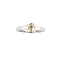 Two-Tone Sterling Silver and 14kt Gold "Shield of Faith" Ring by Bob Siemon