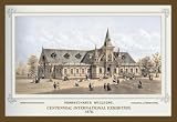 12 X 18 Stretched Canvas Poster Centennial International Exhibition, 1876 - Pennsylvania Building