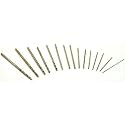 15 HSS Drill Bits Jewelers Drilling Tools fits Dremel