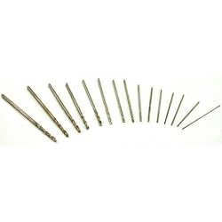 15 HSS Drill Bits Jewelers Drilling Tools fits Dremel
