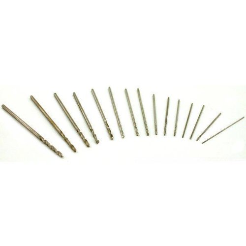 15 HSS Drill Bits Jewelers Drilling Tools fits Dremel