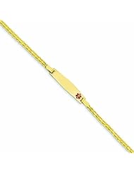 Genuine 14K Yellow Gold Medical Jewelry Bracelet 4 Grams Of Gold 100% Satisfaction Guaranteed.