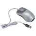 Compucessory Optical Mouse Wired USB with Scroll Wheel Black and Silver Ref OP35D