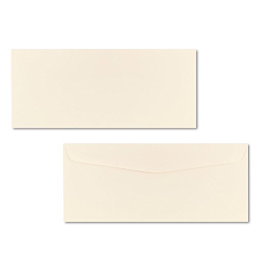 Neenah Paper 6557100 Classic Crest #10 Envelope, Traditional, Baronial Ivory, 500/Box