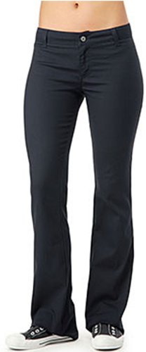 Dickies Girl Junior's Worker Bootcut Pant with 2 Back Pockets,Navy,13