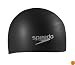 Speedo Silicone Long Hair Swim Cap (Black)