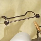 Wall Mount Paper Towel Holder in Bronze by InterDesign