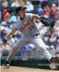 Verlander, Justin (Detroit Tigers) Autographed/Hand Signed 8x10 Photo Photo