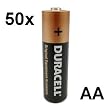 50x DURACELL OEA Alkaline Batterie MN1500 AA