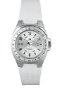 Tommy Hilfiger Women's Midsize White Rubber Strap Watch #1780457
