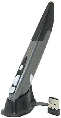 Yatimo PR-03 Mini Portable 2.4G Wireless Pen Mouse Handwriting Smart Mouse for Teaching PPT Computer (Grey)