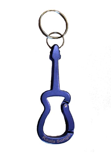 KOALA SONGS GUITAR CARABINER KEYCHAIN (QUANTITY ONE) - BLUE