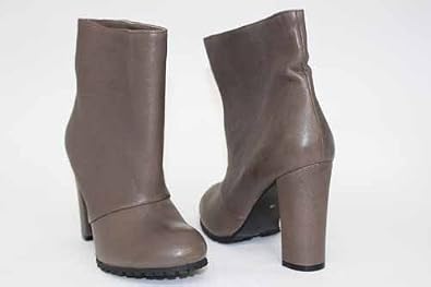 Buy b Store London Wide Cuff Leather Hiking Ankle Boots by b Store