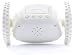 Clocky Alarm Clock on Wheels, Almond