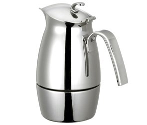 Cuisinox Bella, 3 Cup Espresso Coffeemaker - Stainless Steel