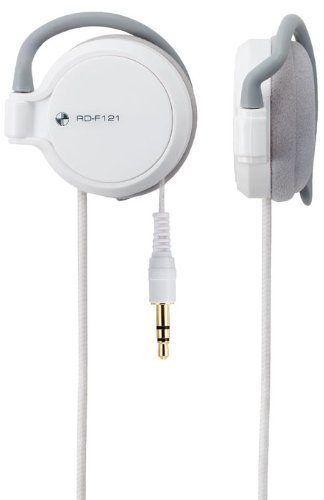 ELPA イヤーフックヘッドホン1ｍ白 RD-F121(W)
