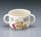 メラミン樹脂 デュールムー 両手付コップ [D8.4 x 12 x 5.5cm・220ml] 料亭 旅館 和食器 飲食店 業務用