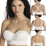 Secrets silken luxury full support strapless bra 36DD/White