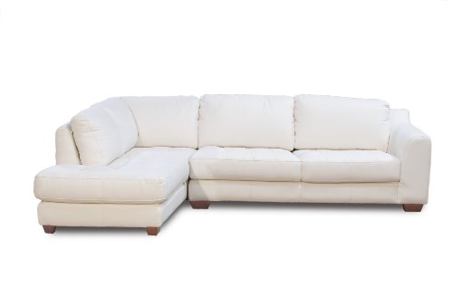 Diamond Sofa Zen Collection Left Facing Chaise 2-Piece Sectional
