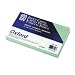 Ruled Index Cards, 5 x 8, Green, 100/Pack