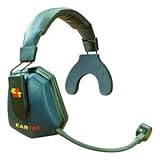Headset, Earmuff, Single Muff w Noise Cancelling Boom Mic