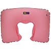TRIXES Pink Inflatable Neck Travel Pillow Head Rest Cushion