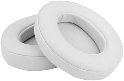 Jamyson 2x Replacement Ear Pad Cushion for Beats by dr dre Studio 2.0 Headphone (White)