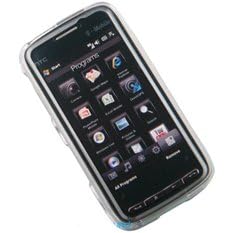 HTC Touch Pro 2 (T-Mobile) Clear Plastic Hard Case w/Belt Clip