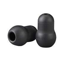 3M Littmann 37811 Snap Tight Soft-Sealing Eartips, Black, Large (10 Pairs/Carton)