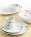 Gourmet Basics by Mikasa Dinnerware, Red Berry Collection