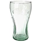 Small 6oz Coca Cola Genuine Glass ~ Green Glass ~ Shot Glass