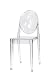 Victoria Ghost Side Chair - Transparent Acrylic Chair