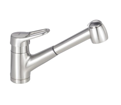 Blanco 441184 Classic Nouveau Pull Out Kitchen, Satin Nickel