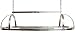Kitchen & Housewares : Stainless Oval Pot Rack