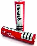 Ultrafire BRC 18650 3,7 Volt Li-Ion Akku 2er Pack mit IC Protection - UltraFire