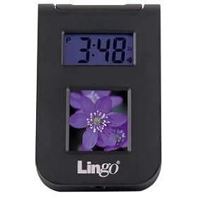 Lingo Discontinued Digital Photo Viewer Clock