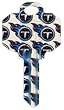 Tennessee Titans Schlage SC1 House Key