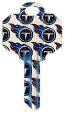 Tennessee Titans Schlage SC1 House Key