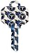 Tennessee Titans Schlage SC1 House Key
