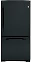 GBSC3HBXBB GE Energy Star 23.2 Cu. Ft. Bottom Freezer Refrigerator - Black