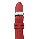 MICHELE 20mm Scarlet Patent Leather Strap