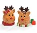 Adorable Girl and Boy Reindeer Salt And Pepper Shakers For Holiday/Christmas Kitchen ...