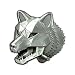 3D Wolf Belt Buckle