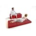 jaxx 1155 Contour Convertible Foam Sleeper