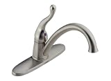 Delta 119-SSWF Talbott Single-Handle Three Hole Kitchen Faucet, Stainless
