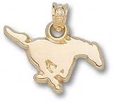 SMU Mustangs Solid 10K Gold Mustang Pendant