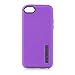 INCIPIO DualPro Two Layer Case for iPhone 5C - Retail Packaging - Purple and Gray