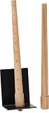 Stepped And Plain Wooden Ring Mandrel Set With Steel Base Fo
