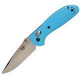 Mini-Griptilian w/Thumb Stud, Drop Point, Blue, Plain